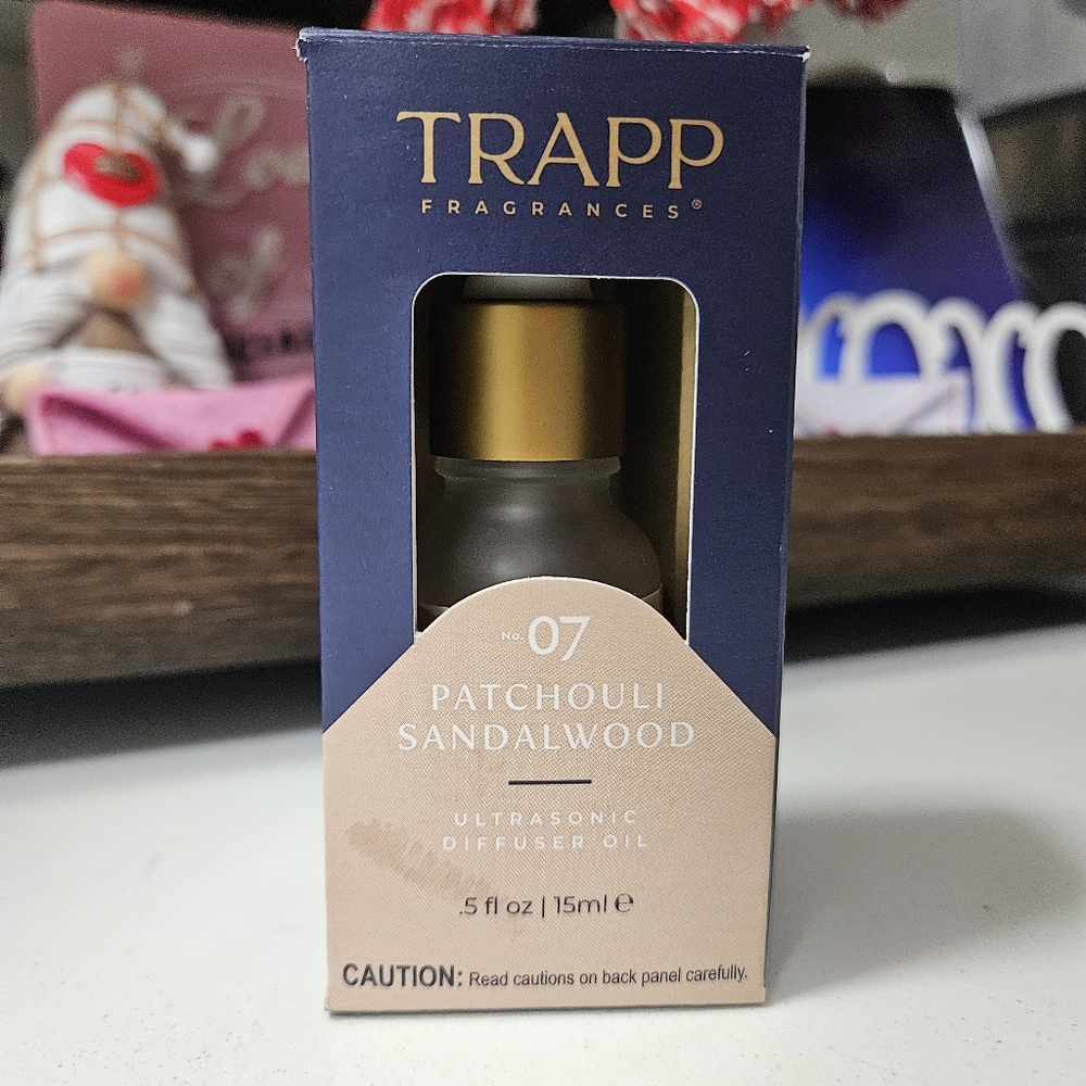 NWT-No. 07 Patchouli Sandalwood 0.5 oz Ultrasonic Diffuser Oil